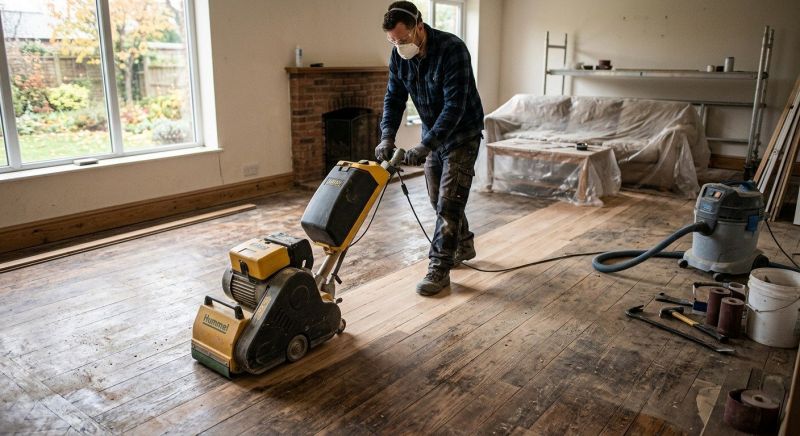 Hardwood Floor Renovation
