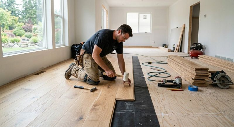 Oak Floor Replacement