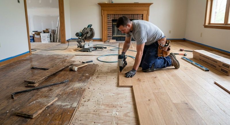 Wood Floor Replacement