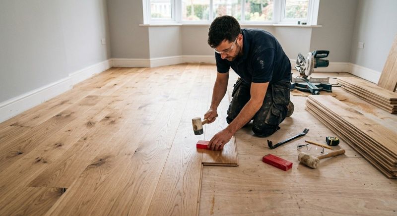 Hardwood Floor Installation in Vashon, WA