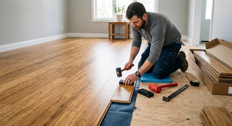 Bamboo Flooring Installation in Puyallup, WA