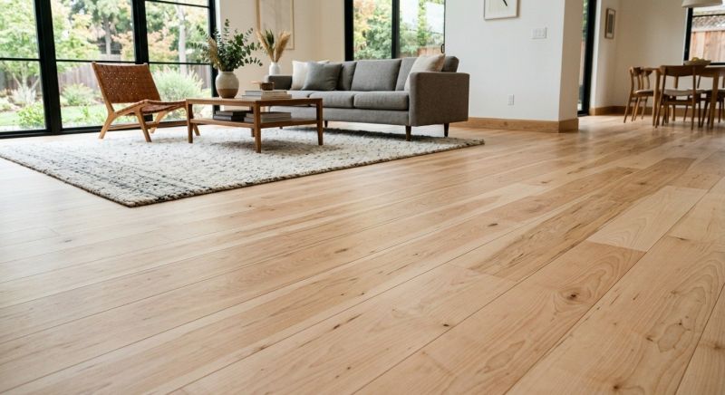 Birch Floor Installation in Puyallup, WA