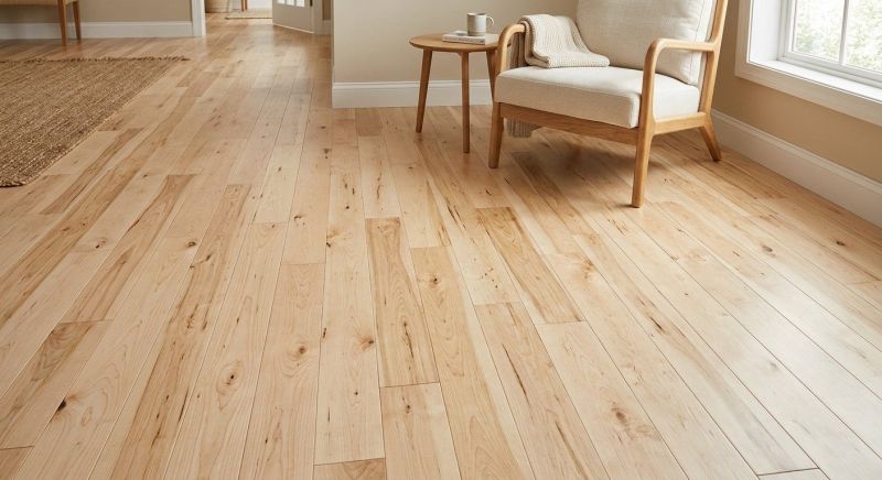 Birch Floor Installation in Puyallup, WA