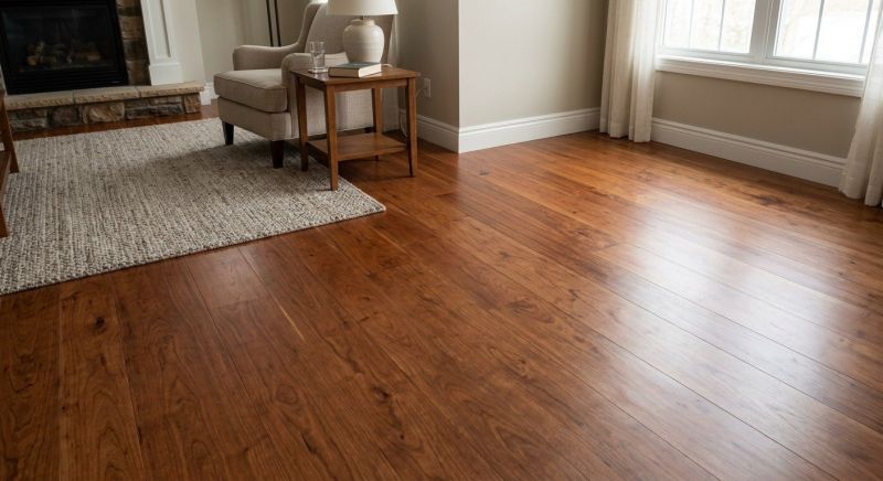 Cherry Floor Installation in Orting, WA