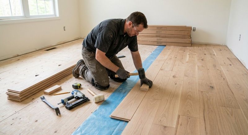 Hardwood Floor Installation in Eatonville, WA