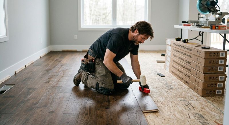 Hardwood Floor Installation in Olalla, WA