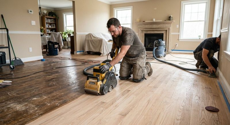 Hardwood Floor Renovation in Puyallup, WA