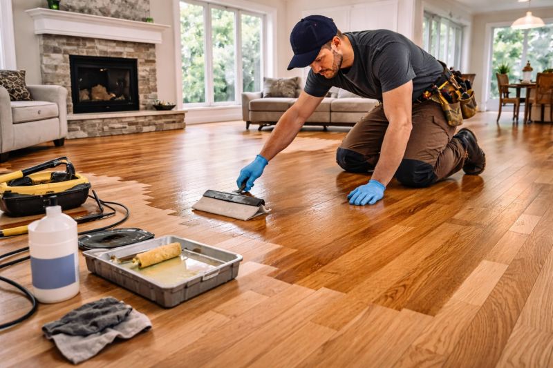 Hardwood Floor Renovation in Puyallup, WA