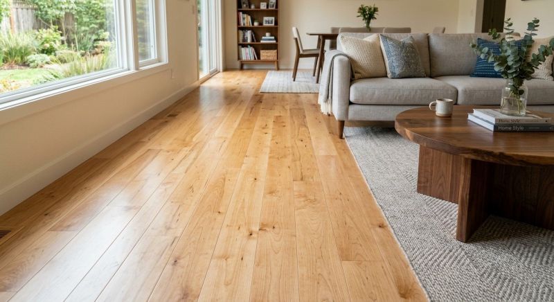 Maple Flooring Installation in Olalla, WA