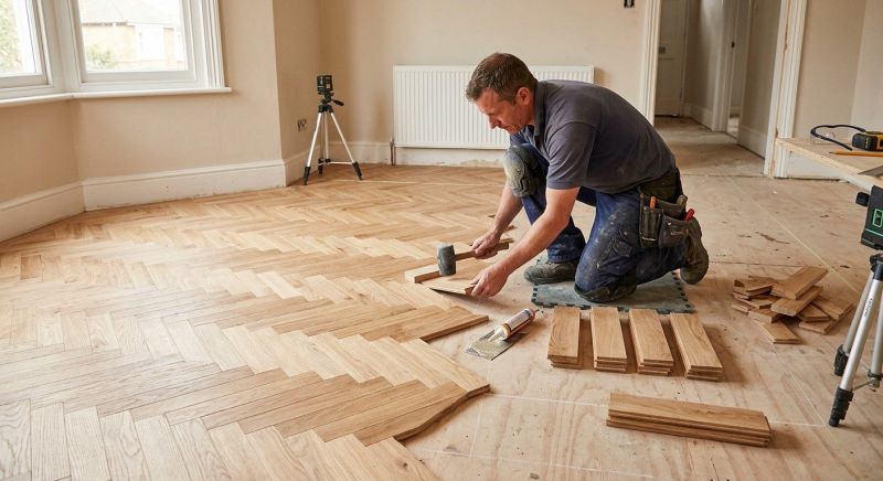 Parquet Flooring Installation in Puyallup, WA
