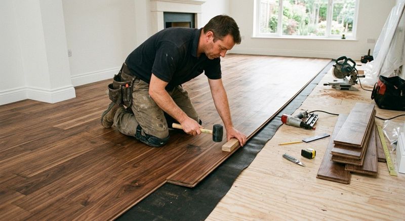 Walnut Flooring Installation in Puyallup, WA