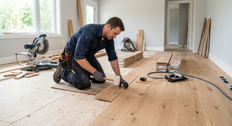 Wood Flooring Installation in Orting, WA